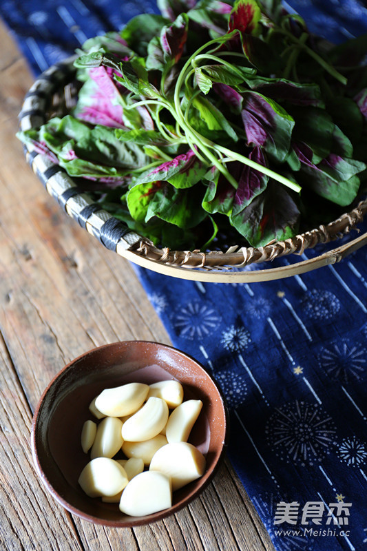 Garlic Amaranth recipe