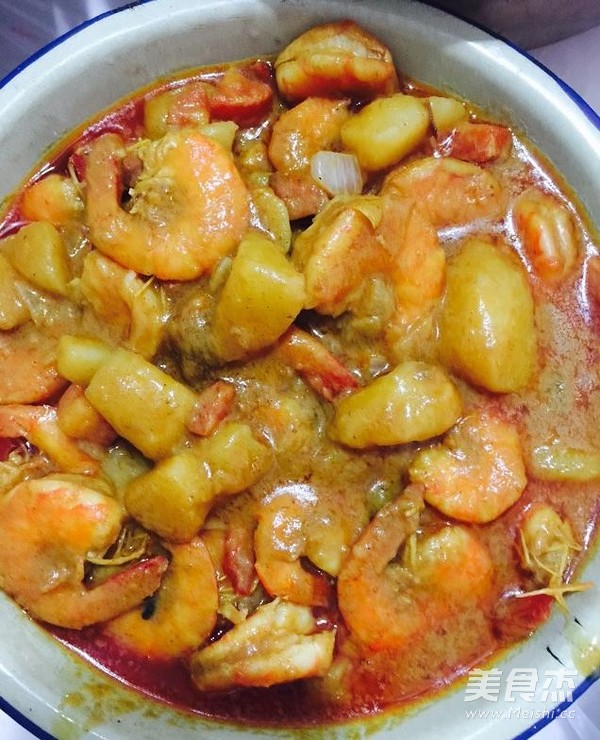 Thai Curry Prawns recipe