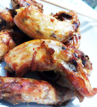 Spicy Grilled Chicken Neck-garlic is Tangy and Tender recipe