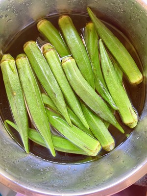 Refreshing Okra recipe