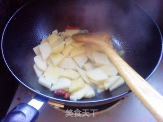 Potatoes and Mushroom Roasted Pork recipe