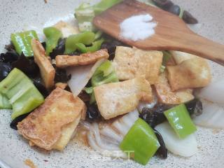 Three Fresh Fried Tofu recipe