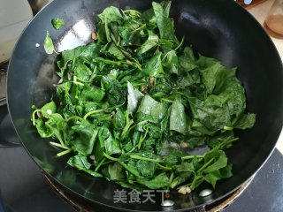 Garlic Sweet Potato Leaves recipe