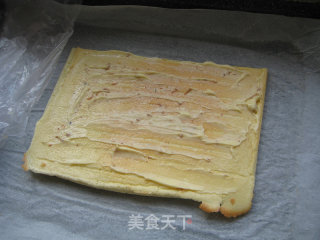 Pork Floss Cake Roll recipe