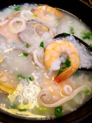 Seafood Congee recipe