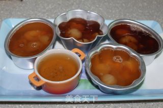 Lychee Tea Jelly-nourishing Your Face recipe