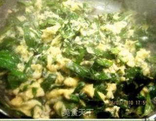 Scrambled Eggs with Nine Layers Tower recipe