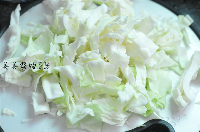 Cabbage Boiled Rice Cake recipe