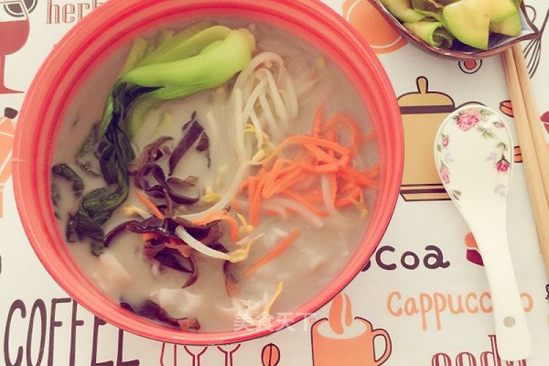 Icy Soy Milk Konjac Noodles recipe