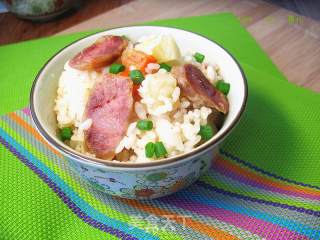 Sausage Braised Rice recipe