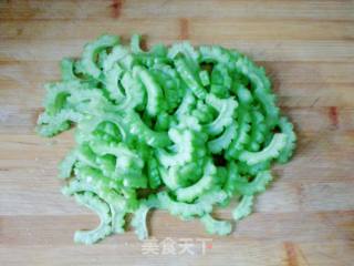 "summer Lazy Meal" Cold Bitter Gourd recipe