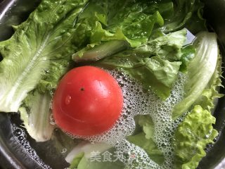 Avocado Egg Vegetable Salad#蛋美食# recipe