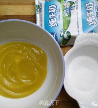 Pumpkin Milk Steamed Pudding recipe