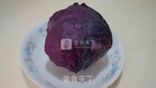 Purple Cabbage Hollow Noodles recipe