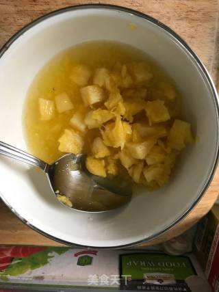 Glutinous Rice with Pineapple Rice recipe