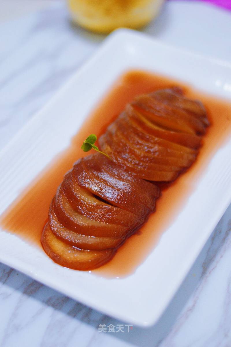 Red Wine Stewed Pears recipe