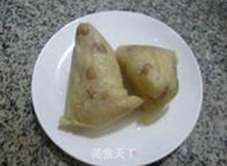 Glutinous Rice Dumplings with Candied Dates and Peanuts recipe