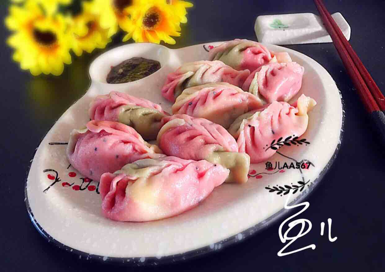 Colorful Dumplings recipe