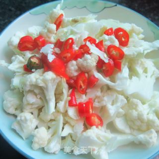 Vegetarian Stir-fried Cauliflower recipe