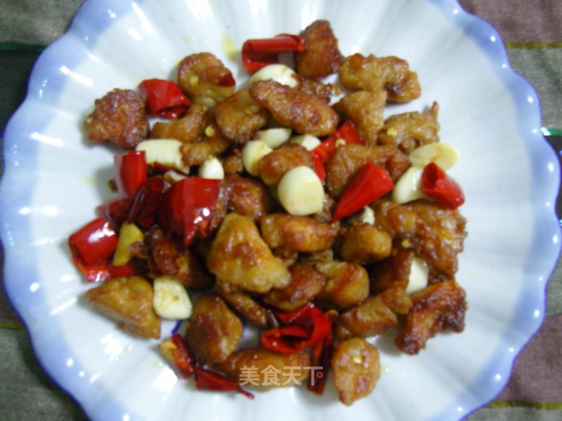 Lazy Quick Hand Spicy Chicken recipe