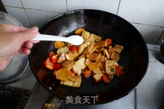 Braised King Pleurotus with Sauce recipe