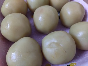 Cantonese-style Egg Yolk Lotus Seed Paste Mooncake 🥮 Contains 50g~125g Pie Crust Filling Ratio 🥮 recipe