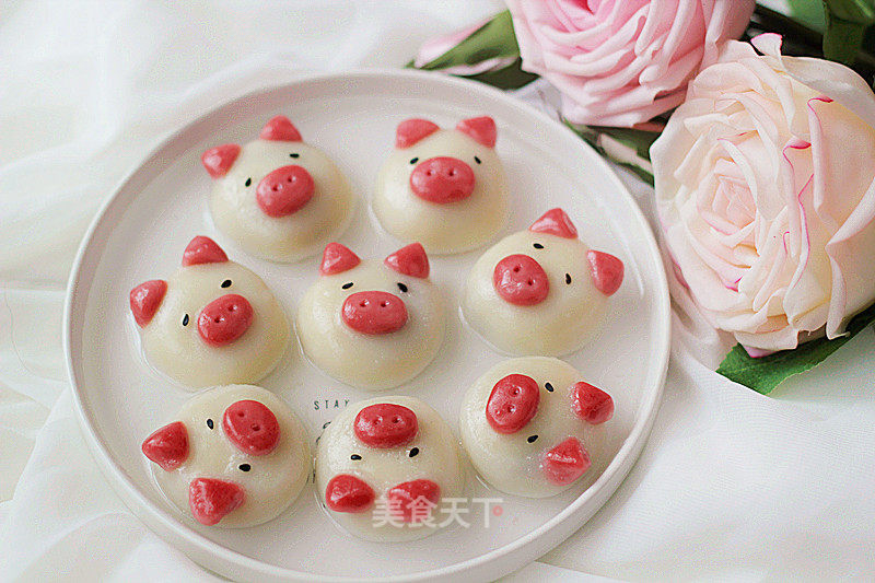 Lantern Festival ~ Cute Cartoon [little Pig Gnocchi] recipe