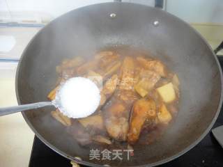 Braised Salted Fish with Bamboo Shoots recipe