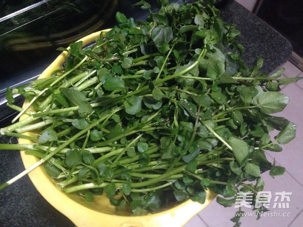 Watercress in Soup recipe