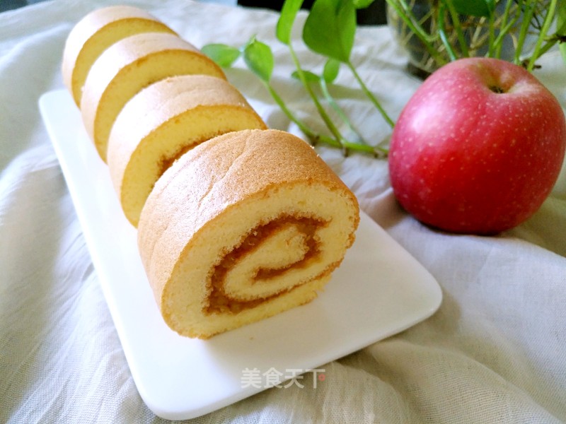 Applesauce Cake Roll recipe