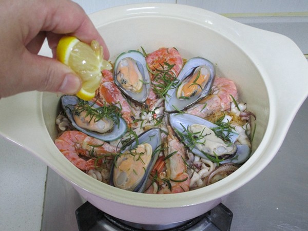 Seafood Rice recipe