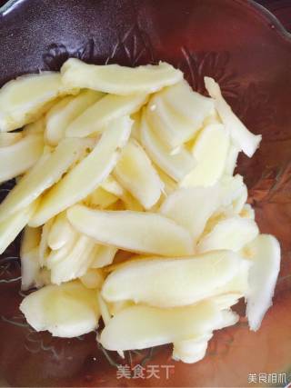 Vinegar Soaked Tender Ginger recipe