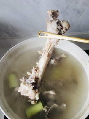 Milky White Lamb Soup recipe