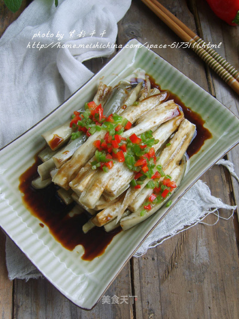 Home Cooking-steamed White Eggplant recipe