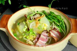 Beijian Bacon and Winter Melon in Clay Pot recipe