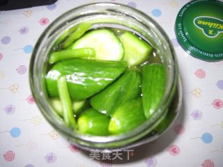 Lazy Russian Pickled Cucumbers recipe