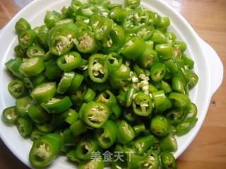 Spicy and Delicious Rice Suffers-green Pepper Tempeh Hot Sauce recipe