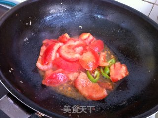 Scrambled Eggs with Tomato Fungus recipe