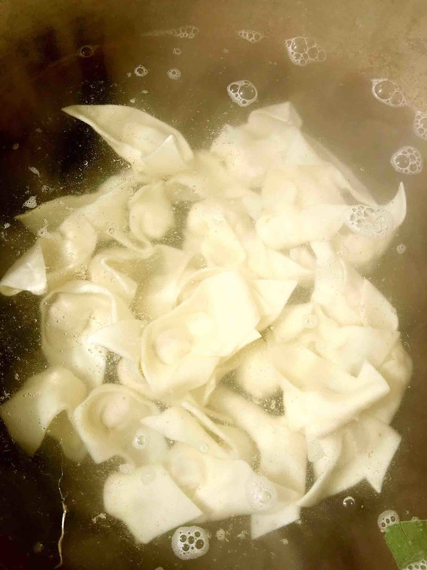 Chicken Soup Wonton recipe