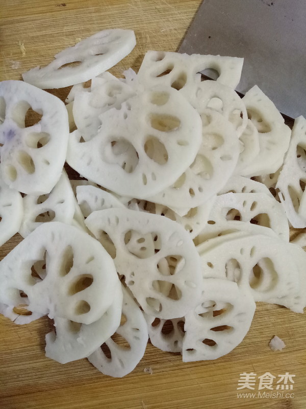 Cold Lotus Root Slices recipe