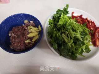 Beef Stir-fried Celery recipe