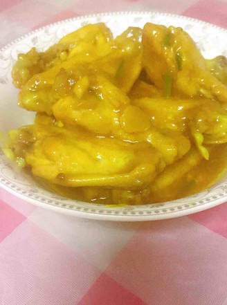 Curry Chicken Wings recipe