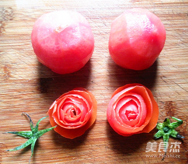 Homemade Tomato Roses recipe