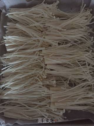 Roasted Enoki Mushrooms recipe