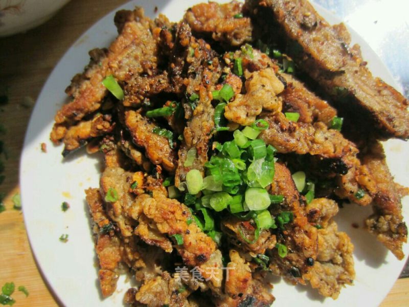 Fried Pork Strips recipe