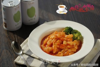 Topped Rice with Long Liyu in Tomato Sauce recipe
