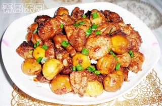 Nutritional and Nourishing Food for Autumn and Winter-chestnut Roast Chicken recipe