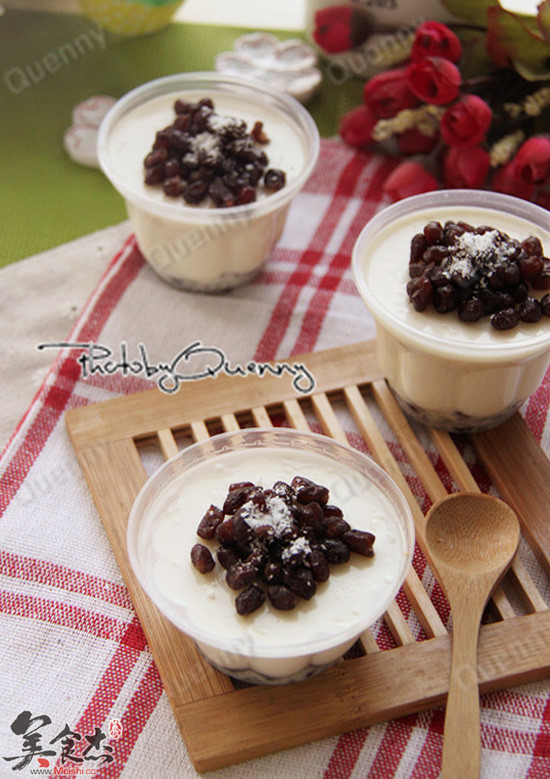 Honey Bean Coconut Milk Jelly recipe