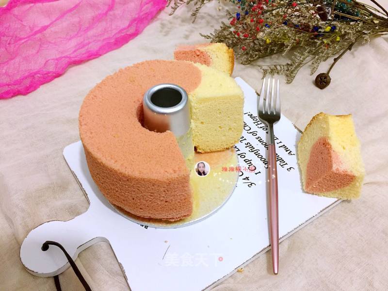 6 Inch Two-color Chiffon Cake recipe