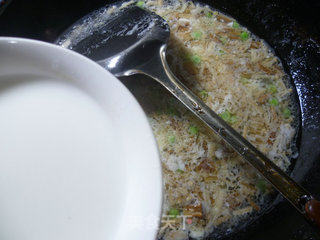 Tofu Soup with Green Peas and Enoki Mushroom recipe